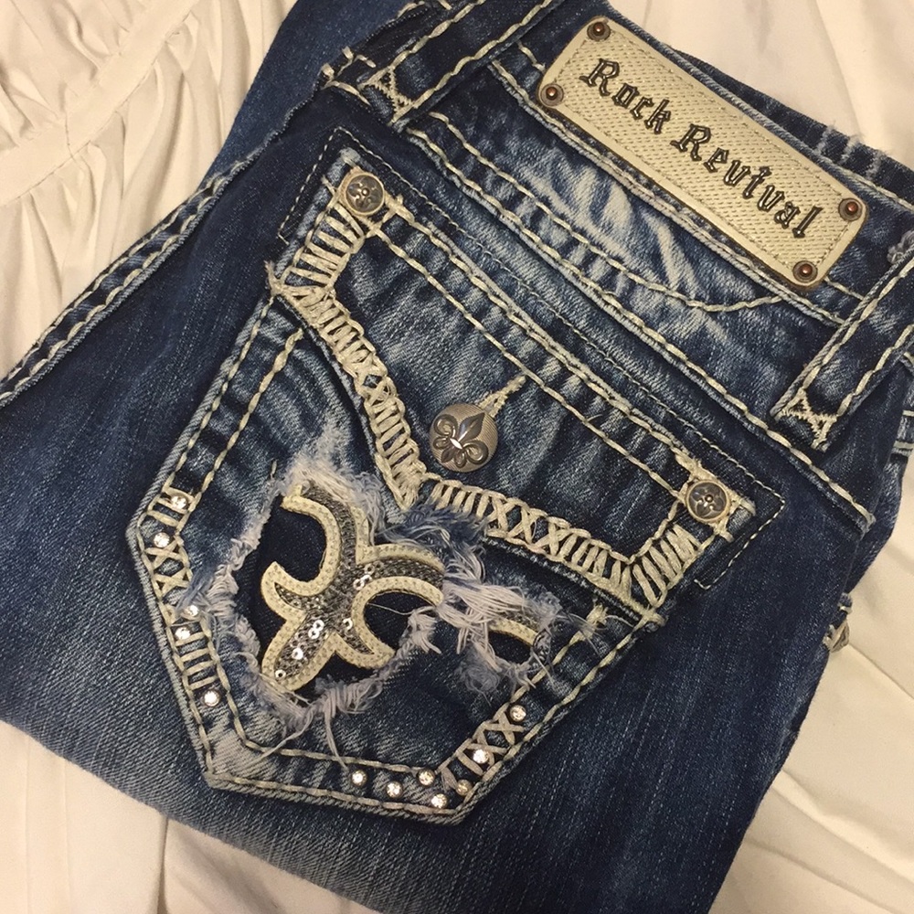 Rock revival jeans